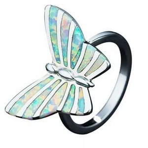 Ladies Butterfly Opal Ring. Size 10. New!!! 🦋